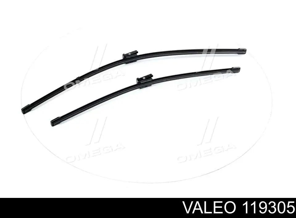 Comprar 119305 VALEO Juego de escobillas de luna delantera, 2 piezas
