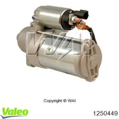 1250449 VALEO motor de arranque