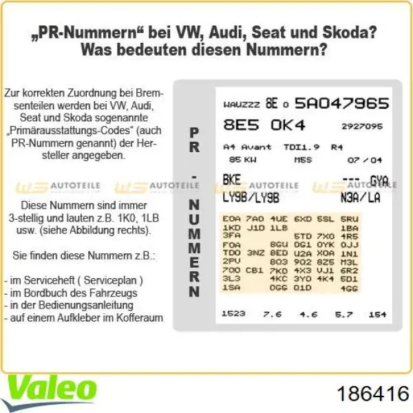 Disco de freno trasero Peugeot 206 2A/C