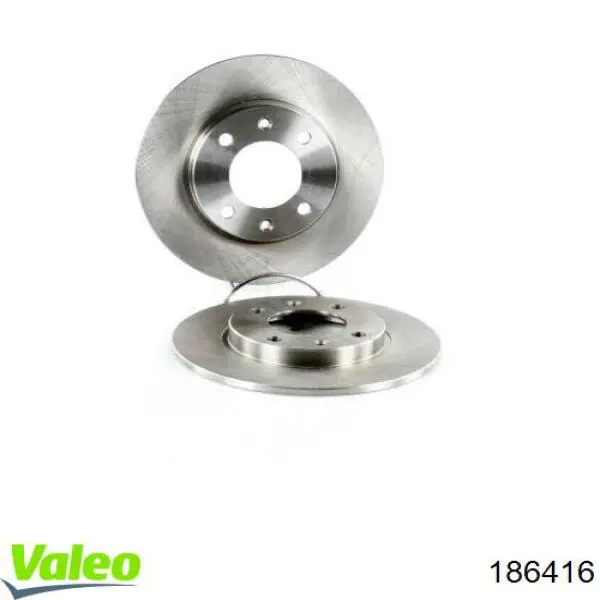 186416 VALEO disco de freno trasero