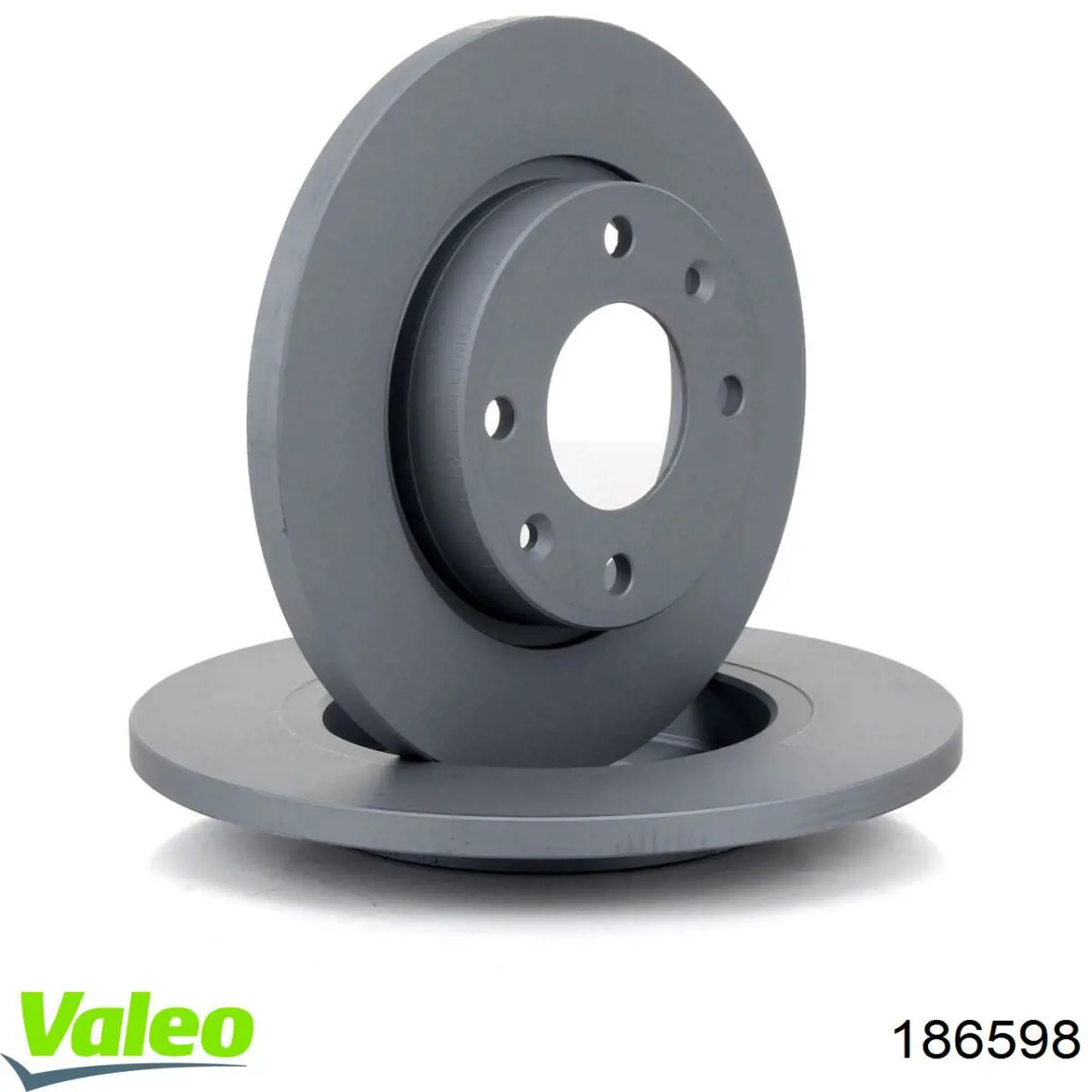 Disco de freno 186598 VALEO