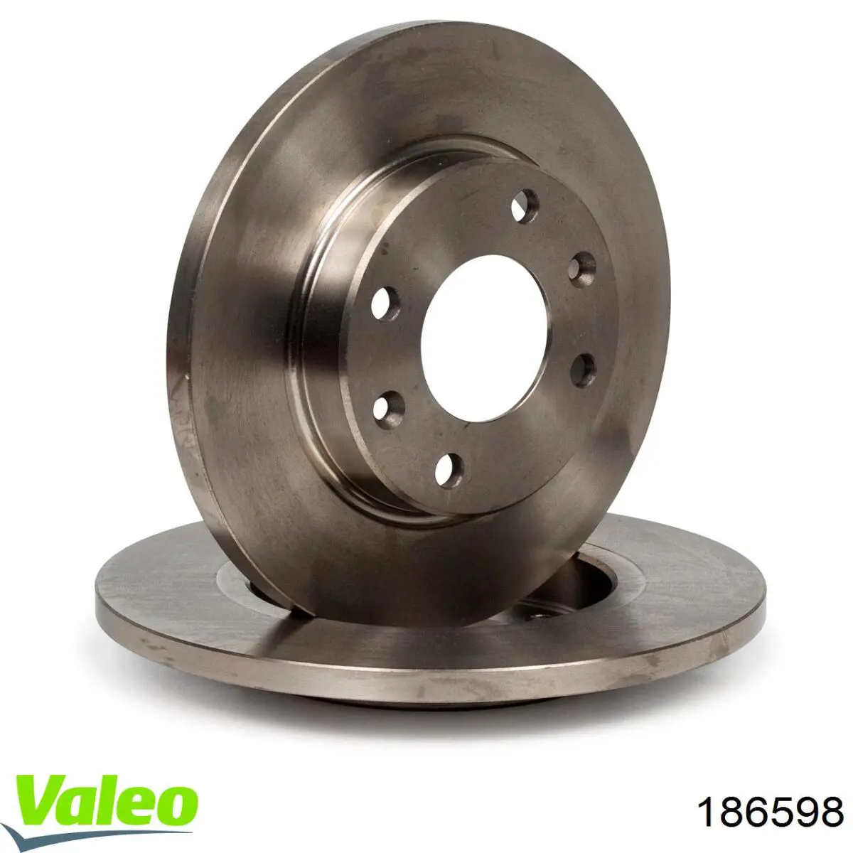 Disco de freno delantero VALEO 186598