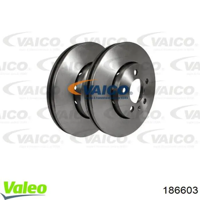 Disco de freno 186603 VALEO