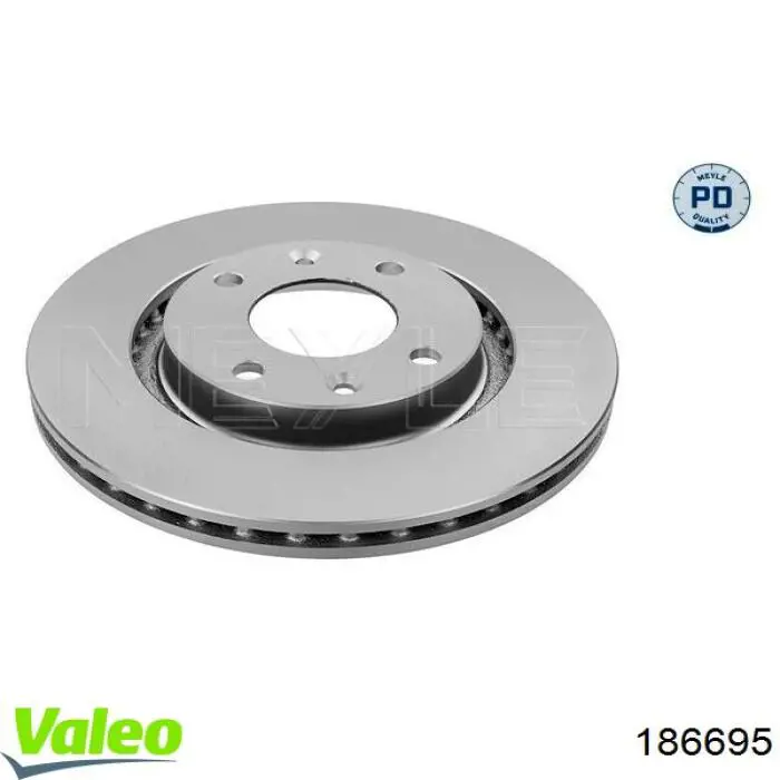 186695 VALEO Discos