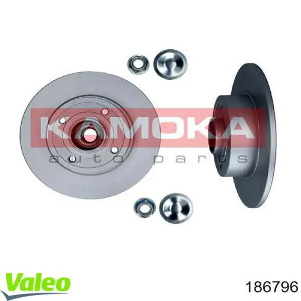 Disco de freno trasero Alfa Romeo 33 905