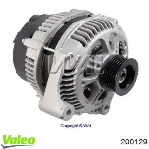 Alternador del motor VALEO 200129 precio, desde 275,08 EUR