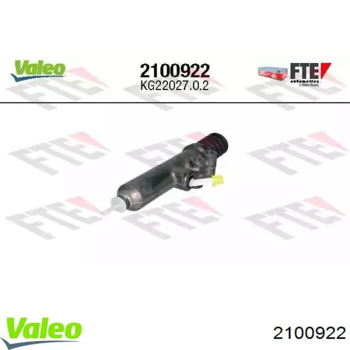 Comprar 2100922 VALEO Cilindro maestro de embrague