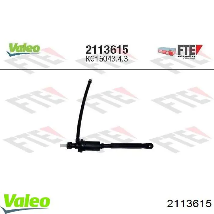 Cilindro de embrague VALEO 2113615 precio, desde 44,57 EUR