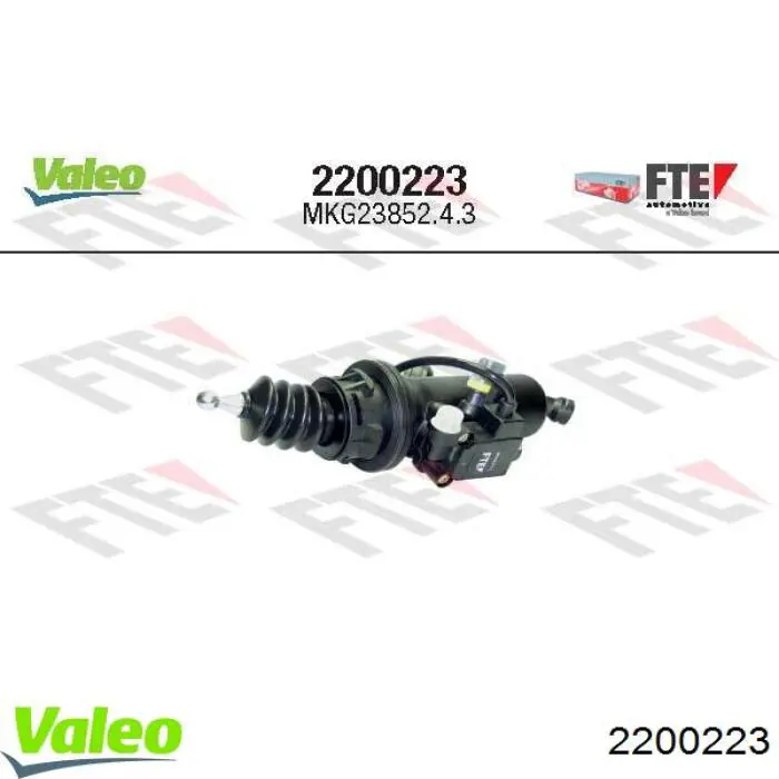 Cilindro de embrague VALEO 2200223 precio, desde 187,63 EUR