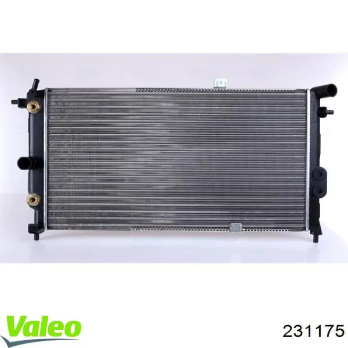 231175 VALEO radiador refrigeración del motor