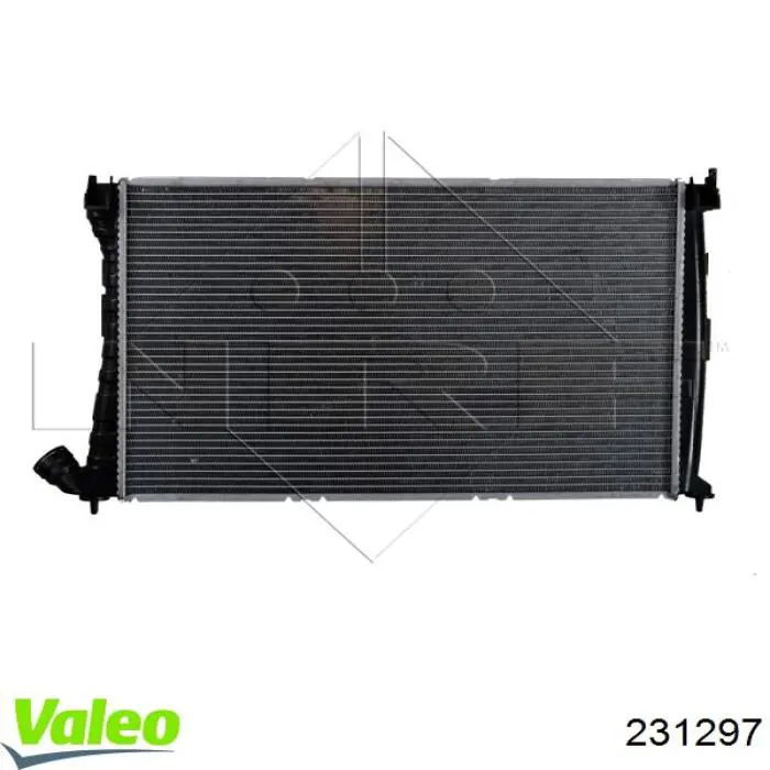 231297 VALEO radiador refrigeración del motor