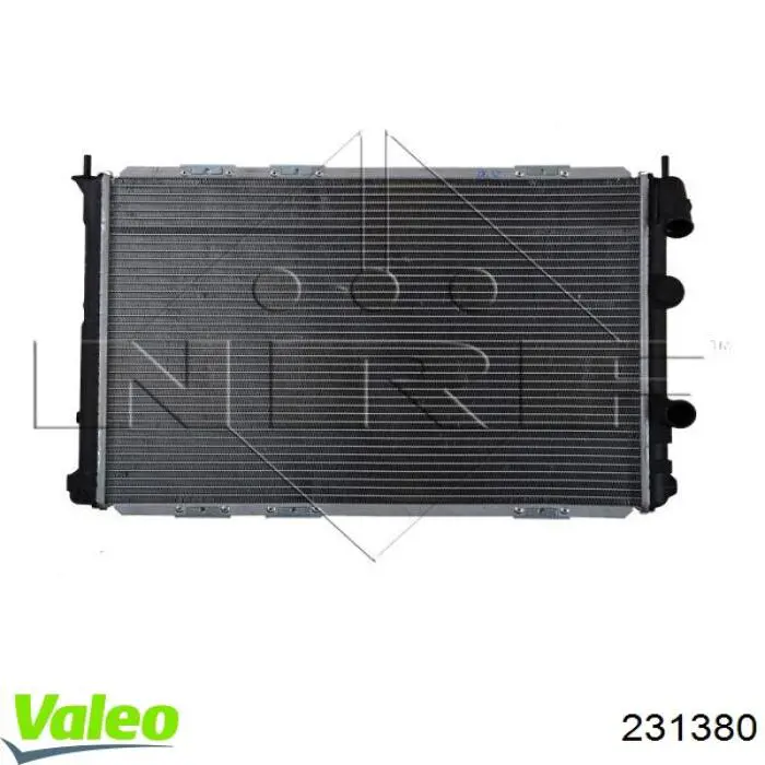 231380 VALEO radiador