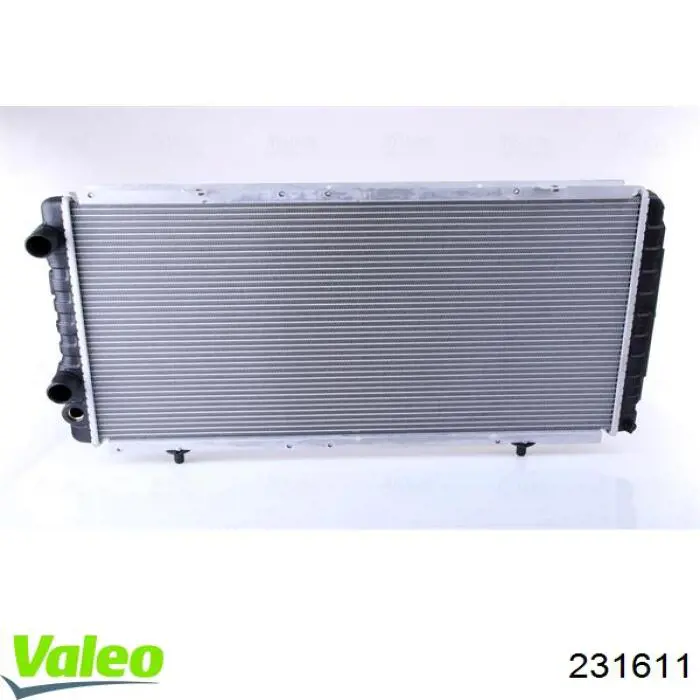 231611 VALEO radiador refrigeración del motor