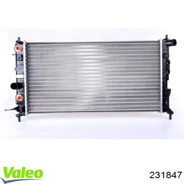 231847 VALEO radiador refrigeración del motor