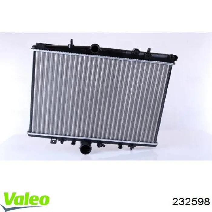 232598 VALEO radiador refrigeración del motor