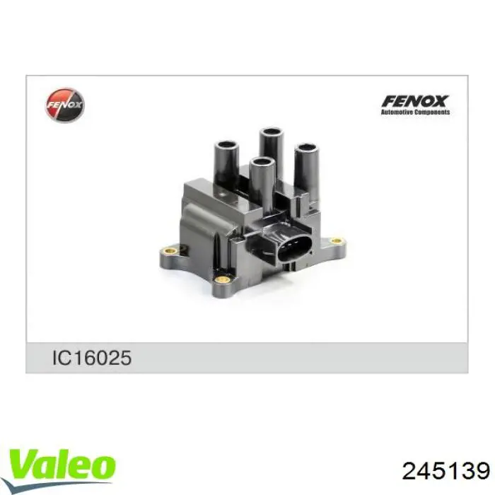 245139 VALEO Bobina de ignición