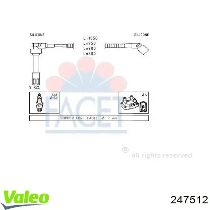 Comprar 247512 VALEO Tapa de depósito de combustible