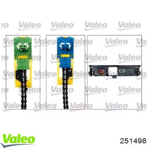 Conmutador de la columna de dirección VALEO 251498