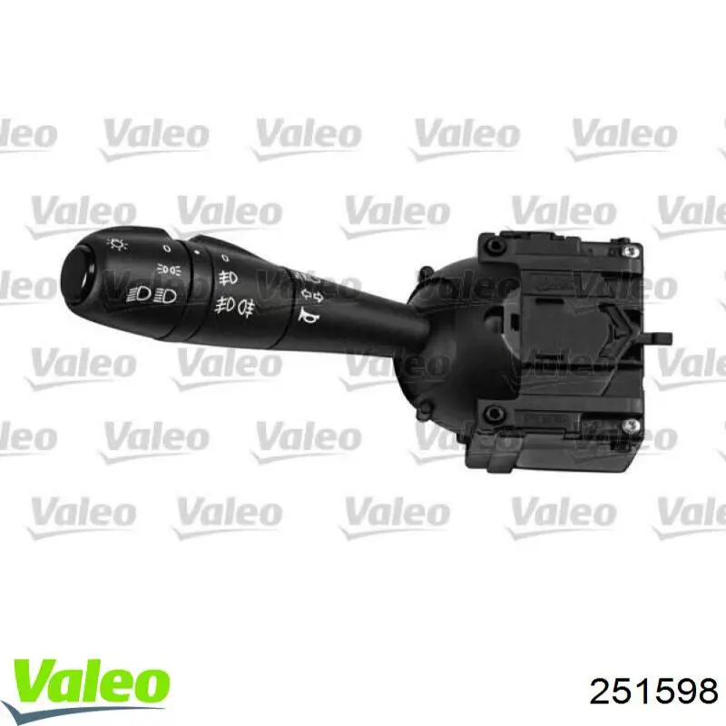 Comprar 251598 VALEO Conmutador izquierdo de la columna de dirección