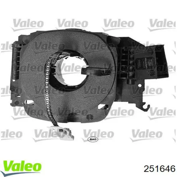 Interruptor central de la columna de dirección VALEO 251646