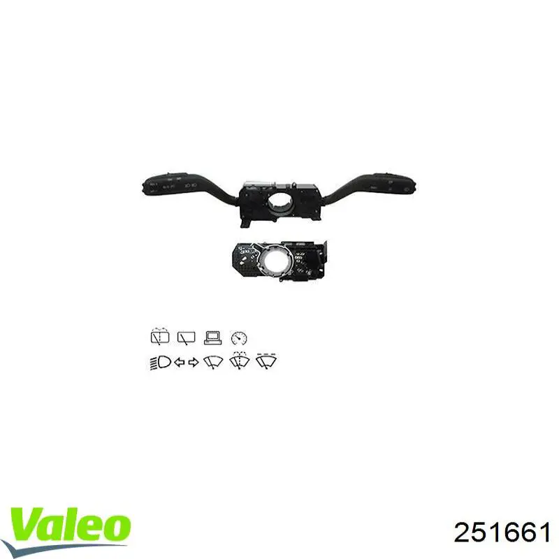 Interruptor de control de crucero VALEO 251661