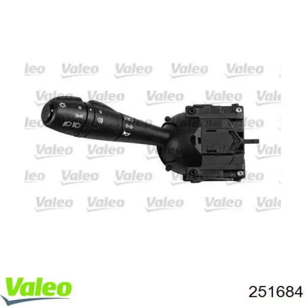 Conmutador izquierdo de la columna de dirección 251684 VALEO