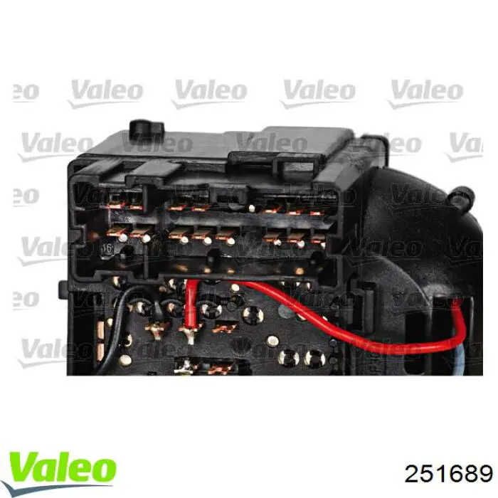Mando de luces izquierdo VALEO 251689