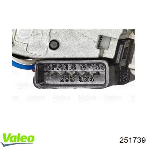 Conmutador izquierdo de la columna de dirección 251739 VALEO