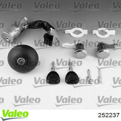 Cilindros de cerradura, juego para Peugeot 405 I 15B