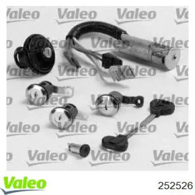 Cilindro de cerradura de puerta delantera izquierda VALEO 252526 precio, desde 140,10 EUR