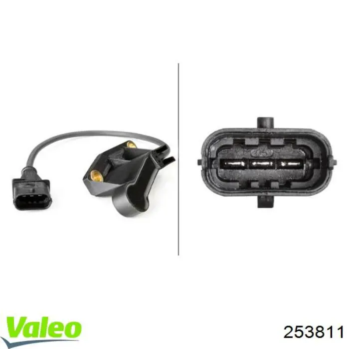 Sensor de árbol de levas 253811 VALEO