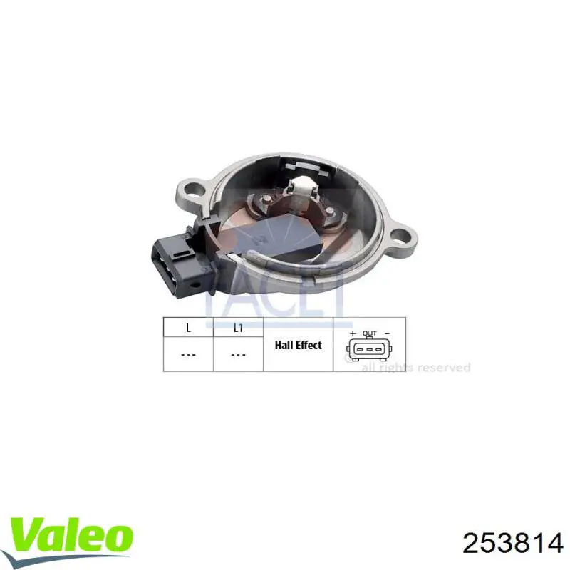 Sensor de posición del árbol de levas 058905161B VAG