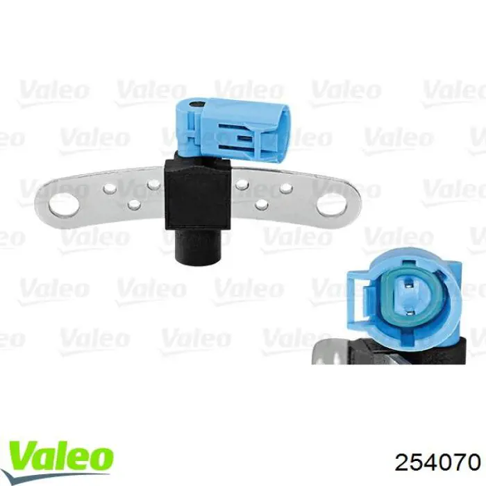 Sensor de cigüeñal 254070 VALEO
