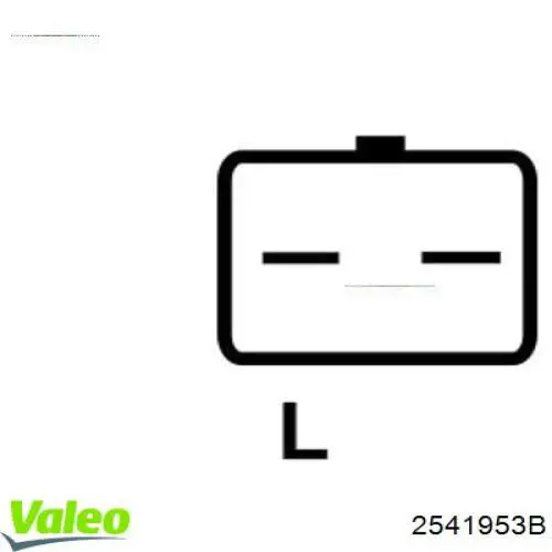 2541953B VALEO alternador