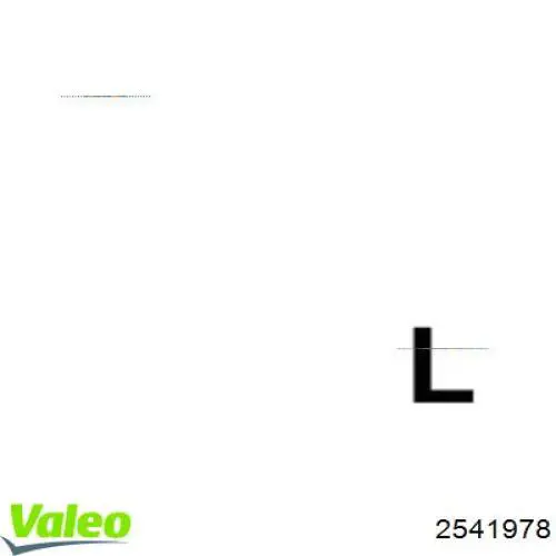 2541978 VALEO alternador