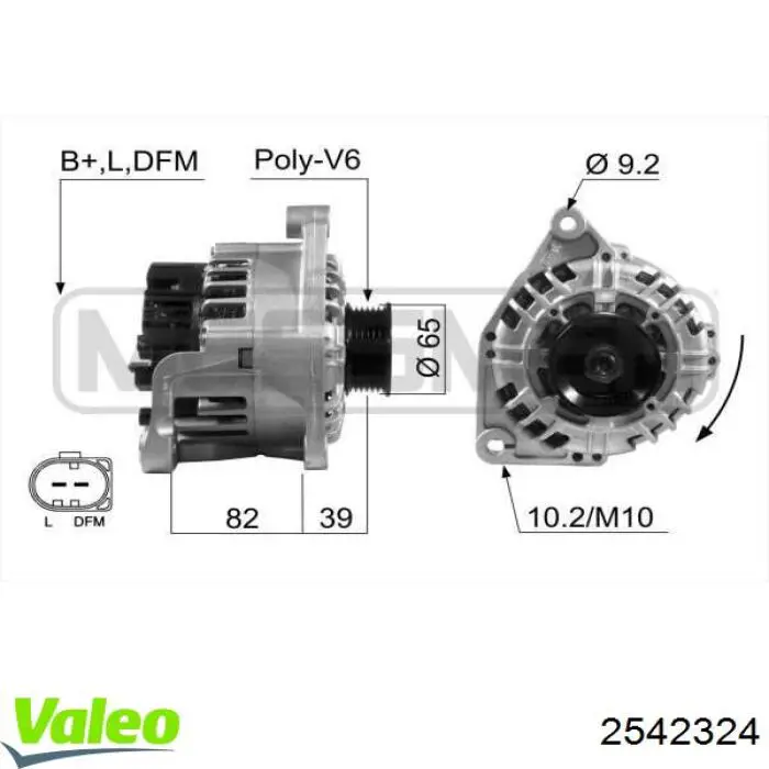 Alternador Audi A6 4F2
