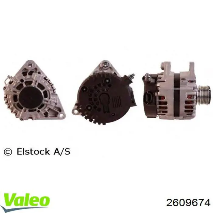 2609674 VALEO alternador