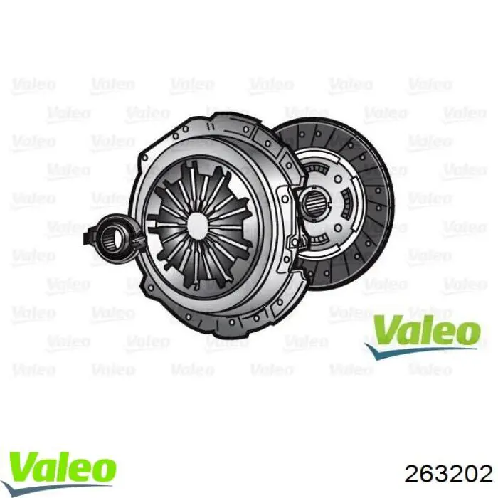 263202 VALEO Disco de embrague