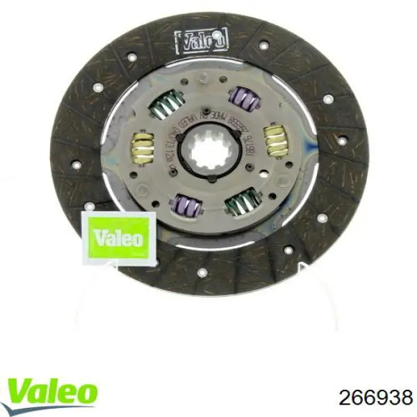 Disco de embrague VALEO 266938 precio, desde 95,05 EUR