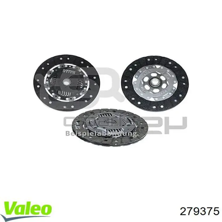 Disco de embrague 279375 VALEO