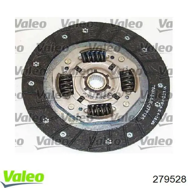 Plato de presión del embrague VALEO 279528