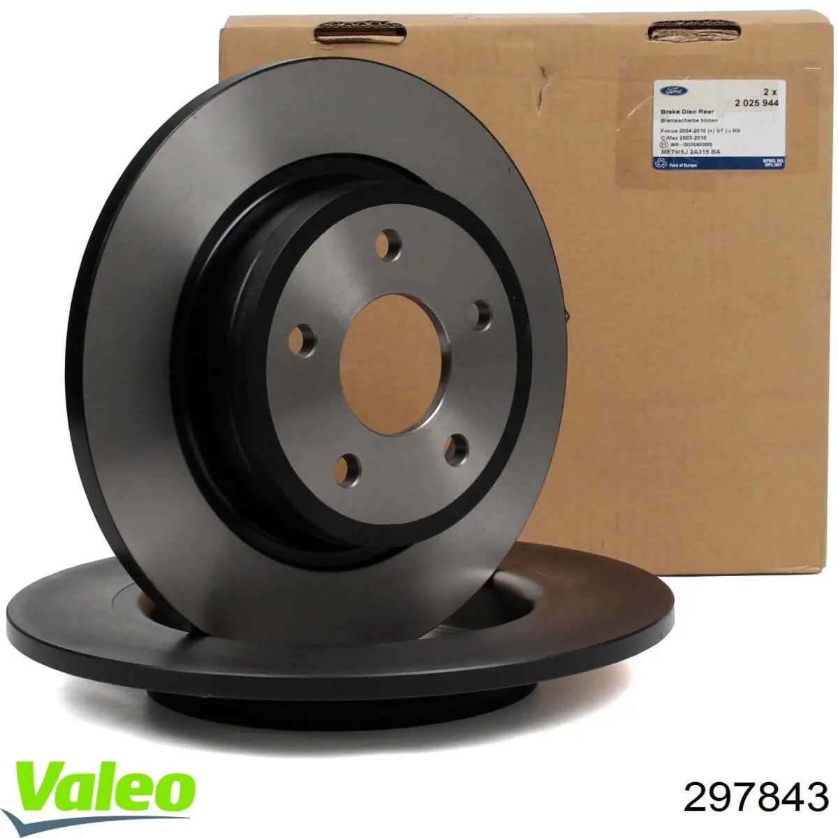 Disco de freno trasero Volvo V40 525, 526