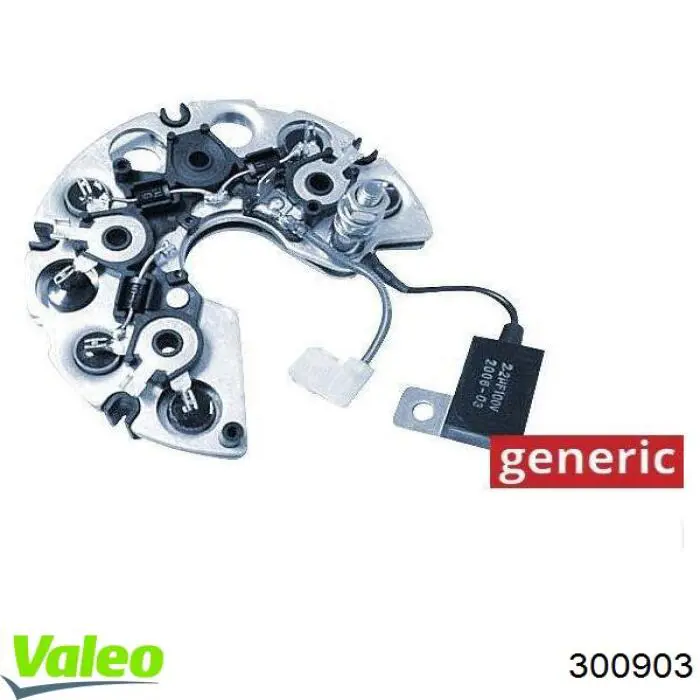 300903 VALEO Puente de diodos, alternador