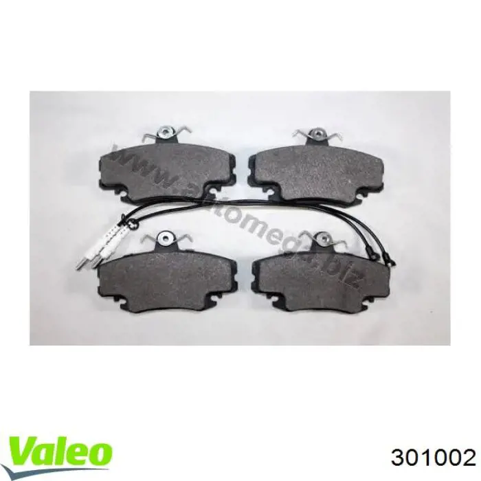 Pastillas de freno delanteras Peugeot 205 2 20A, C