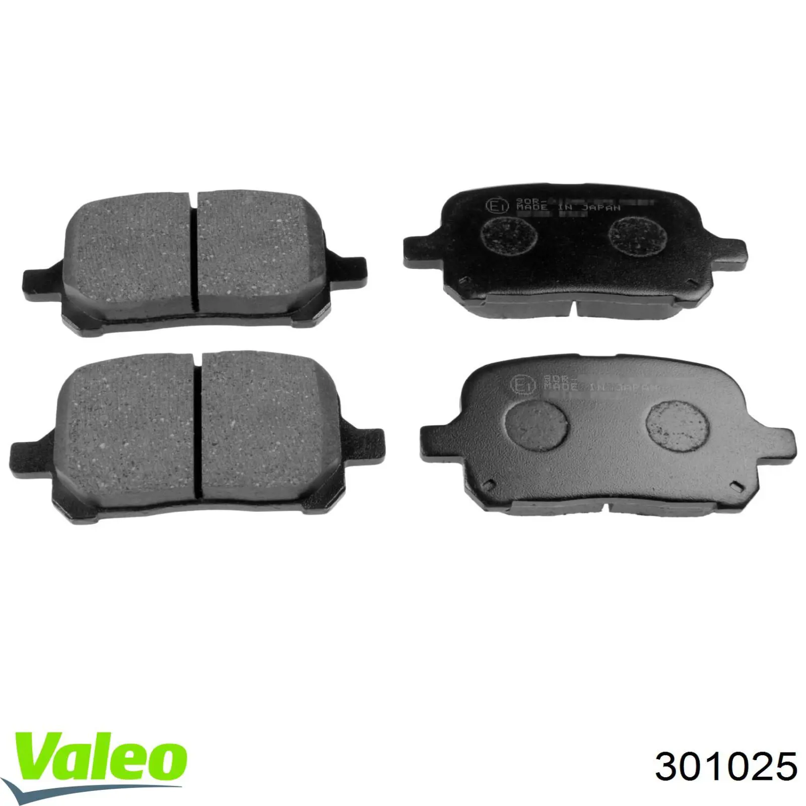 301025 VALEO pastillas de freno delanteras