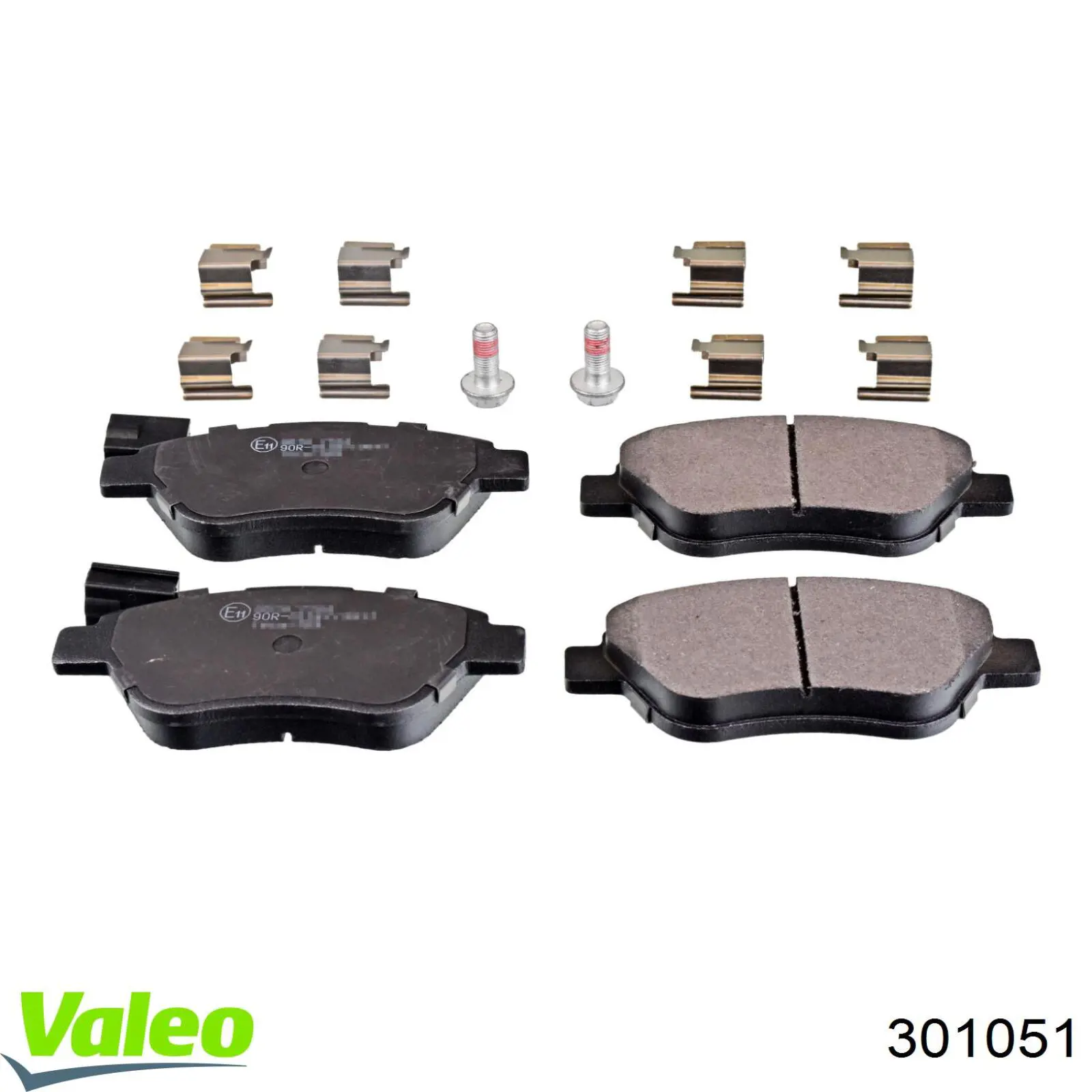 301051 VALEO Pastillas delanteras
