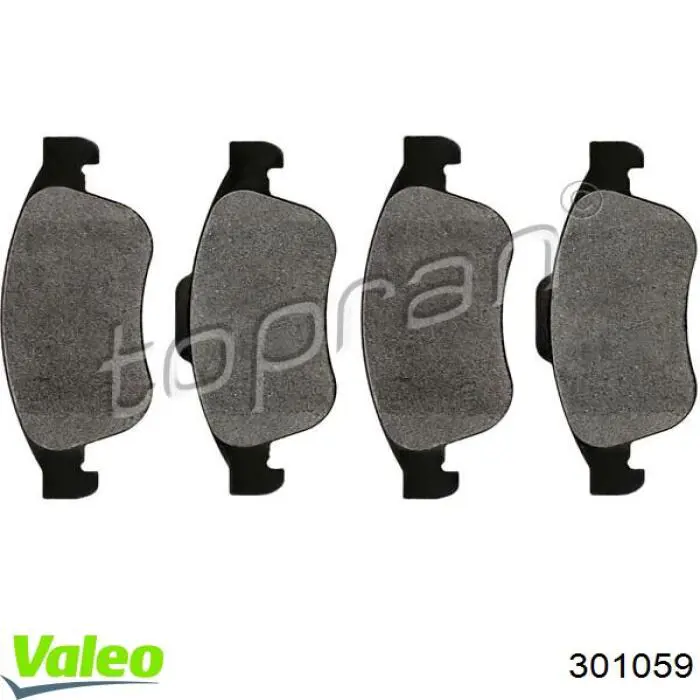 Pastillas de freno 301059 VALEO
