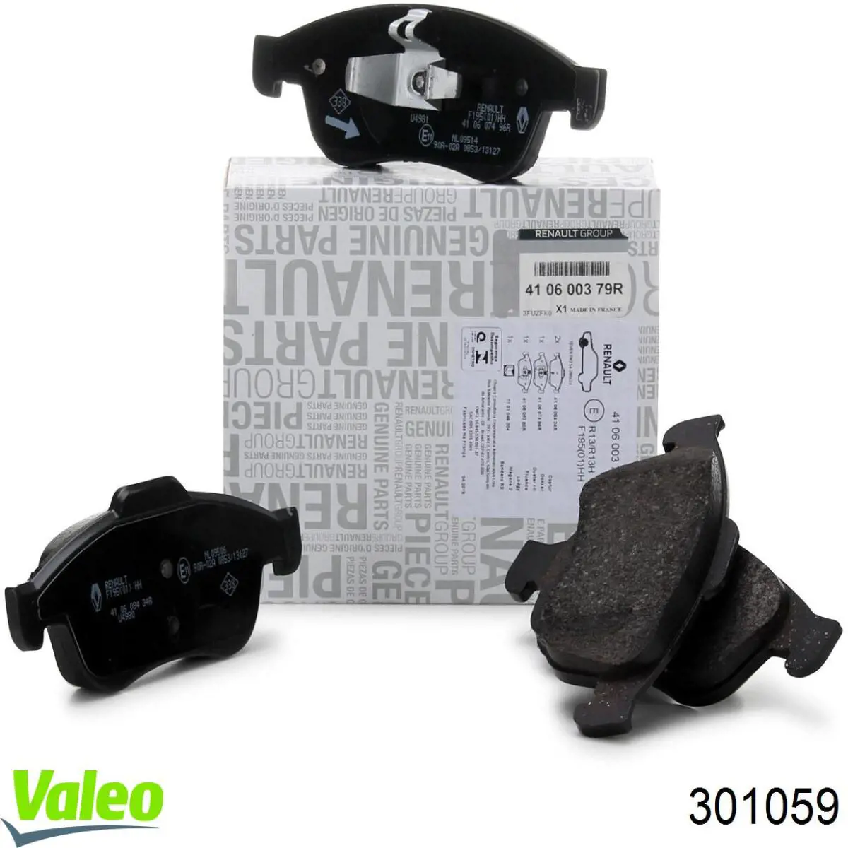 Pastillas de freno delanteras VALEO 301059