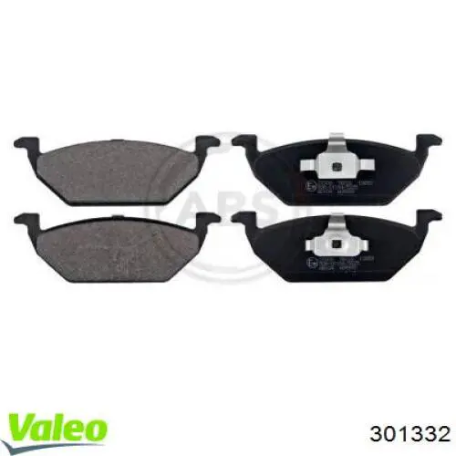 Pastillas de freno delanteras Seat Ibiza 5 KJ1, KJG