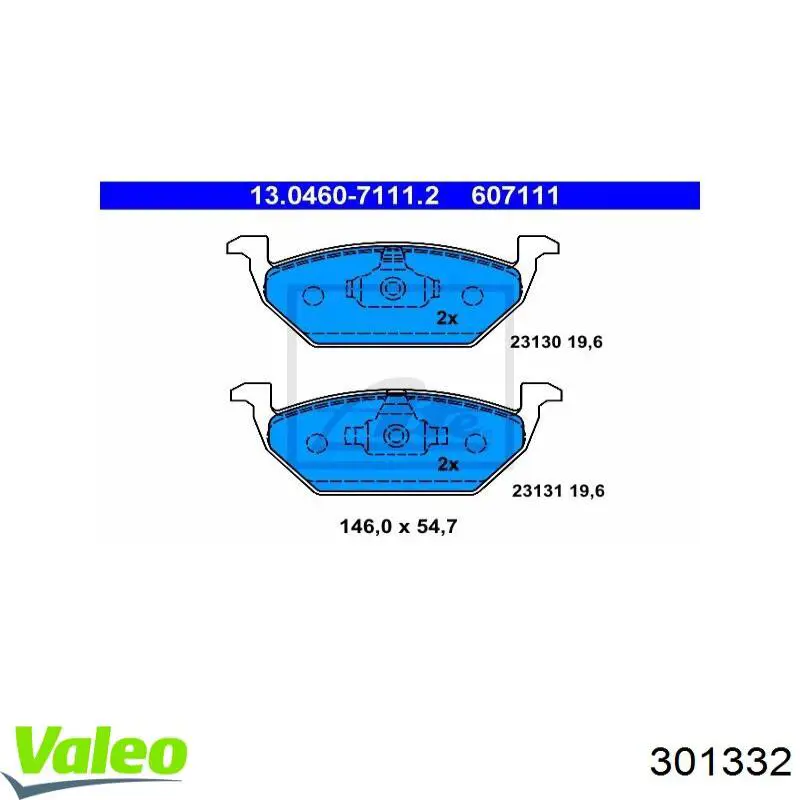 Pastillas de freno delanteras Seat Ibiza 5 KJ1, KJG